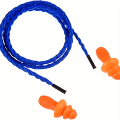20 Pair Anti-Noise Earplugs with Wire
