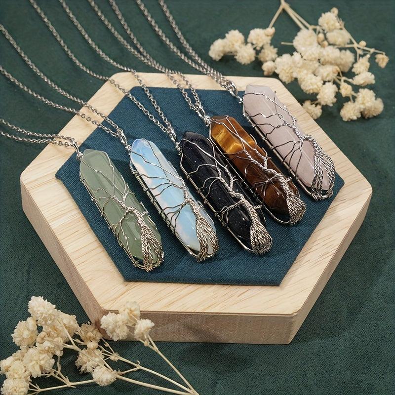 Crystal Life Tree Necklace for Women