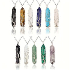 Crystal Life Tree Necklace for Women