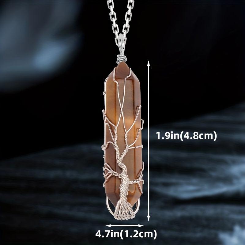 Crystal Life Tree Necklace for Women