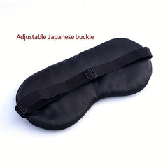 Silk Double-Sided Light Blocking Eye Mask Adjustable Buckle