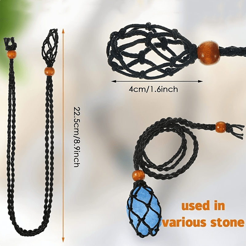 13pcs 7 Chakra Crystal Stone Set with Necklace and Instruction