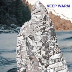 Outdoor Survival First Aid Blanket Reflective Life-saving Emergency Blanket