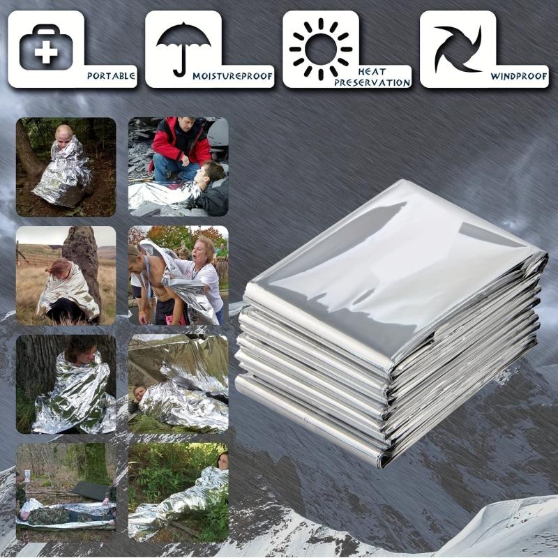 Outdoor Survival First Aid Blanket Reflective Life-saving Emergency Blanket