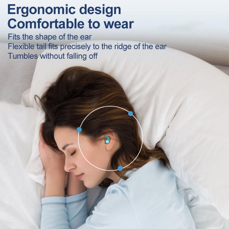 Sleeping Earplugs Noise Canceling Soft Nano Silicone Waterproof