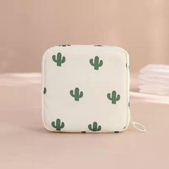 Patterned Sanitary Napkin Storage Bag Handbag