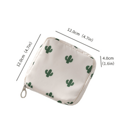 Patterned Sanitary Napkin Storage Bag Handbag