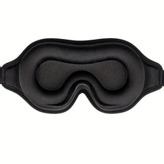 Modified 3D Sleep Eye Mask Blackout Protect Eyelashes Adjustable Strap