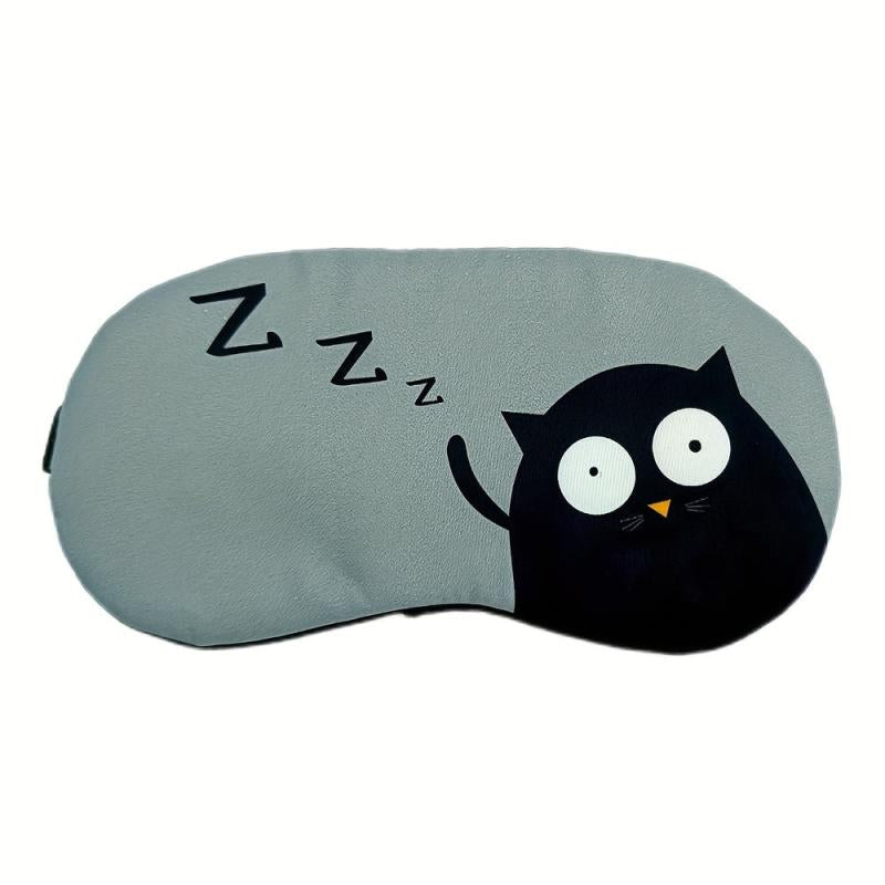 Animal Print Blackout Eye Mask for Travel, Nap, Meditation - Men Women Univ