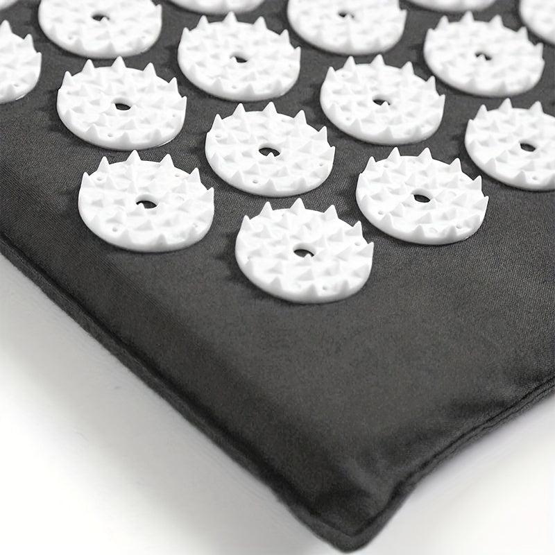 3PCS Yoga Acupressure Massage Mat Stress Relief Back Pain Needle Pad