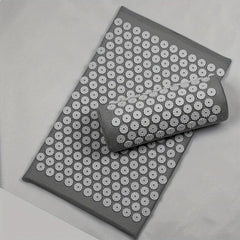 3PCS Yoga Acupressure Massage Mat Stress Relief Back Pain Needle Pad