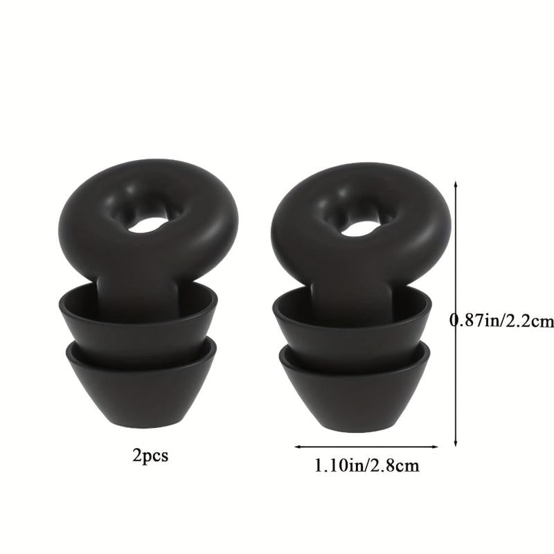 Noise Reduction Earplugs for Adults - Waterproof Silicone Earplugs