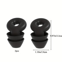 Noise Reduction Earplugs for Adults - Waterproof Silicone Earplugs