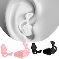 2pcs Soundproof Anti-noise Earplugs Nano Sleep Aid