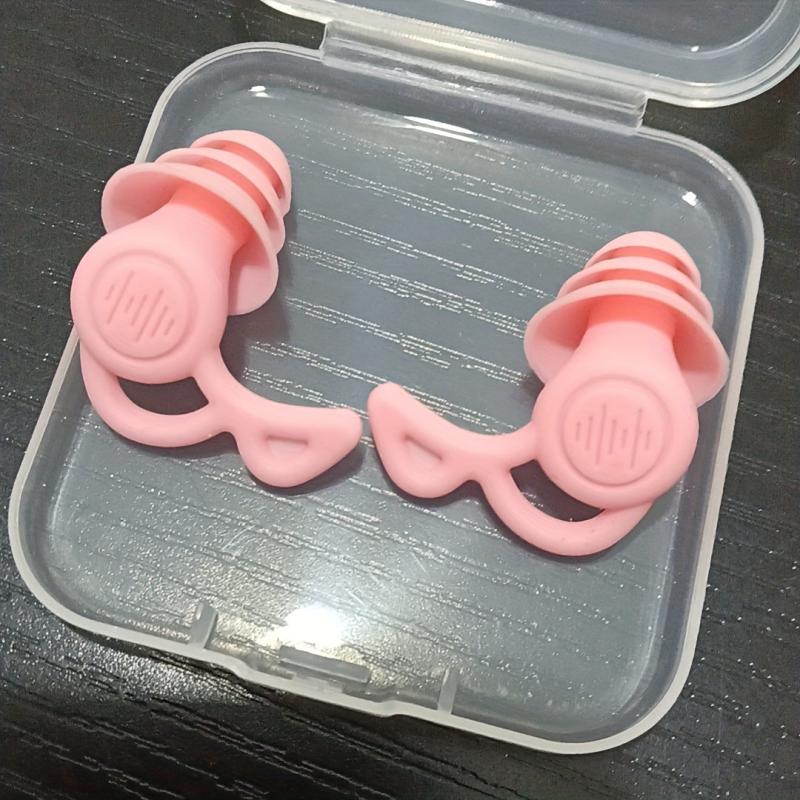 2pcs Soundproof Anti-noise Earplugs Nano Sleep Aid