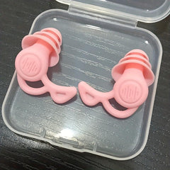 2pcs Soundproof Anti-noise Earplugs Nano Sleep Aid