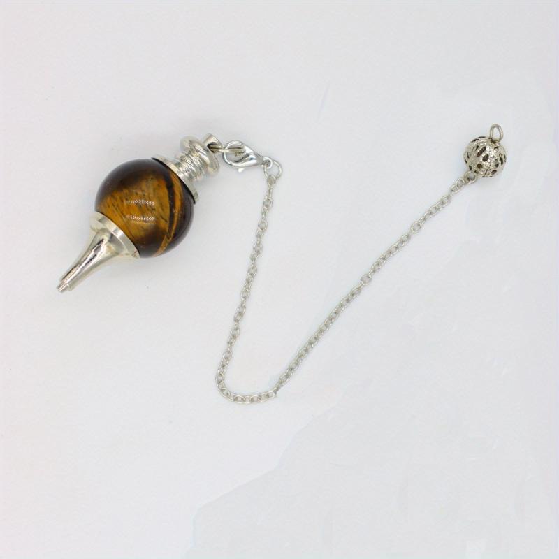 Charm Quartz Pendulum Divination Stone Pendant Jewelry