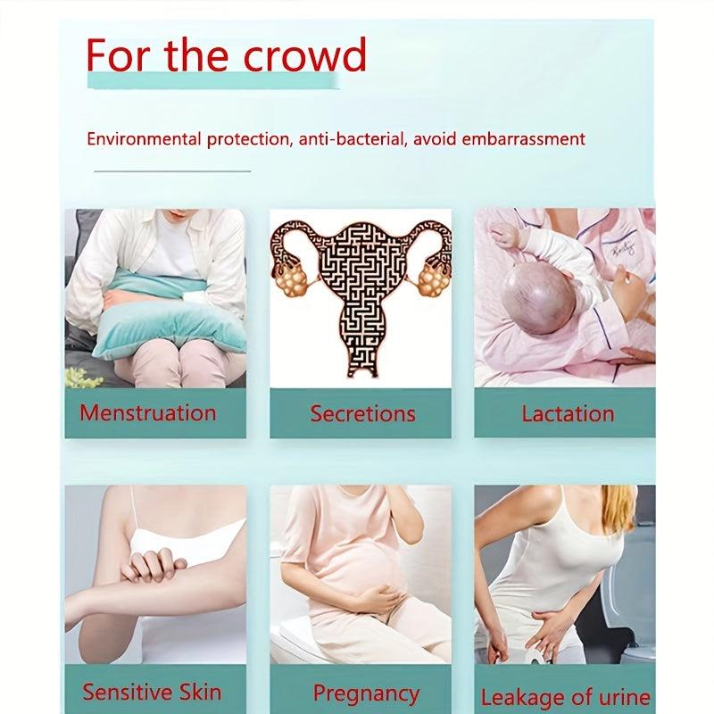 3pcs Reusable Sanitary Napkin Pad Bamboo Cloth Pads Heavy Flow Large Set