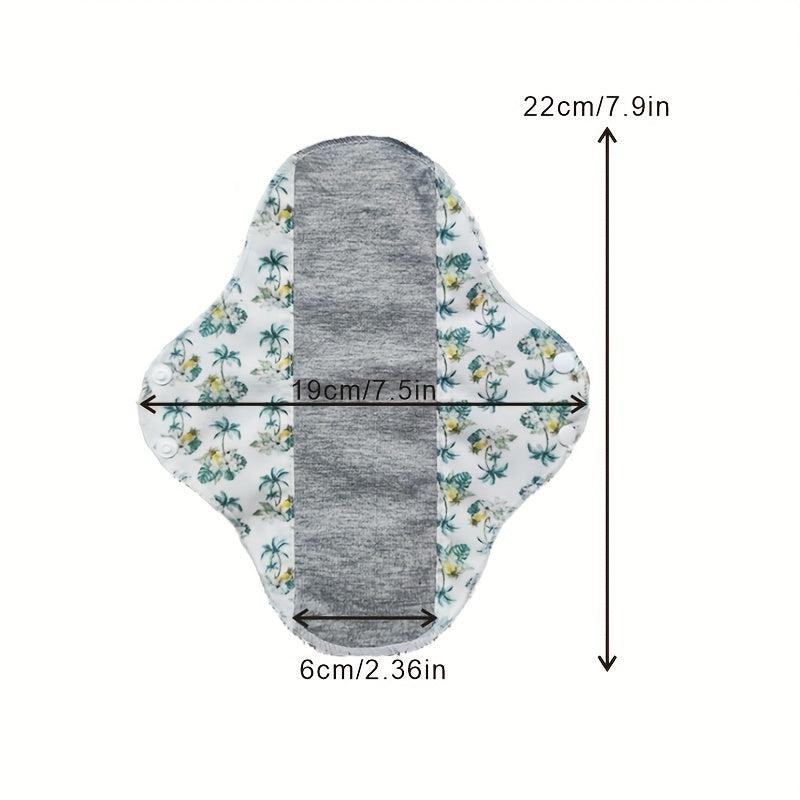 3pcs Reusable Sanitary Napkin Pad Bamboo Cloth Pads Heavy Flow Large Set