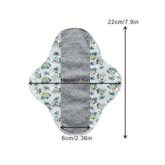 3pcs Reusable Sanitary Napkin Pad Bamboo Cloth Pads Heavy Flow Large Set