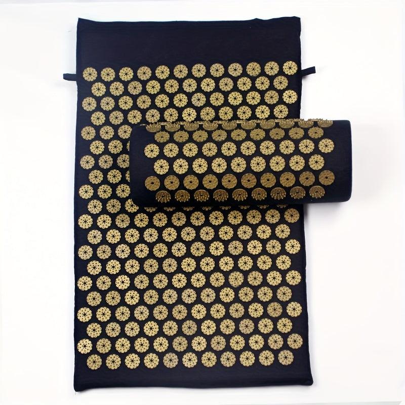 Acupressure Massage Mat Back Cushion Yoga Mat with Pillow Bag