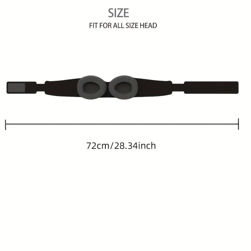 100% Light Blocking Sleep Mask for Travel and Yoga