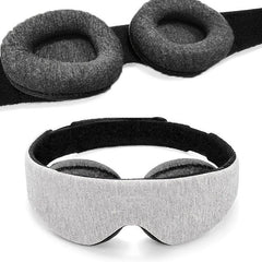 100% Light Blocking Sleep Mask for Travel and Yoga