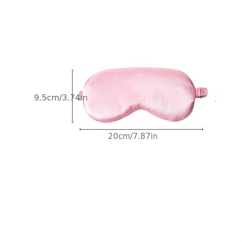 Silk Sleep Eye Mask Lightweight Adjustable Satin Night Eyeshade