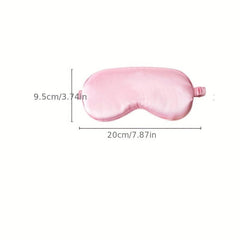 Silk Sleep Eye Mask Lightweight Adjustable Satin Night Eyeshade