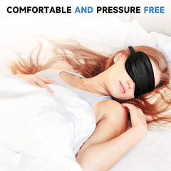 Silk Sleep Eye Mask Lightweight Adjustable Satin Night Eyeshade