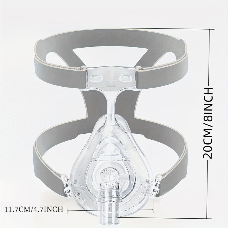 CPAP Full Face Mask Nose Mouth Cover Reusable CPAP Supplies