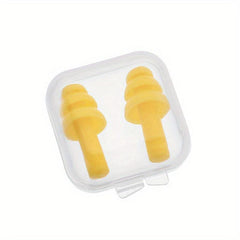 5pcs Christmas Tree Shaped Swimming Earplugs - Waterproof & Noise Reducing
