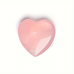 Natural Heart Shaped Crystal Gemstone Chakra Energy Balancing Yoga Meditation