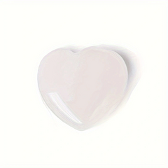 Natural Heart Shaped Crystal Gemstone Chakra Energy Balancing Yoga Meditation