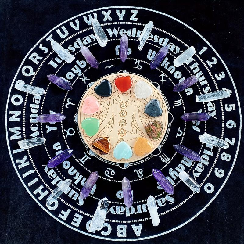 Natural Heart Shaped Crystal Gemstone Chakra Energy Balancing Yoga Meditation