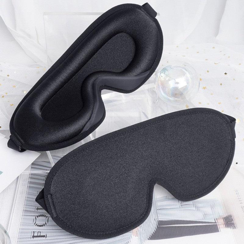 3D Contoured Cup Sleeping Mask Breathable Blocks Out Light