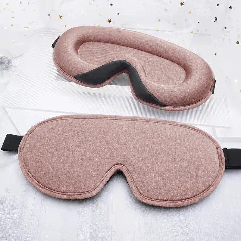 3D Contoured Cup Sleeping Mask Breathable Blocks Out Light