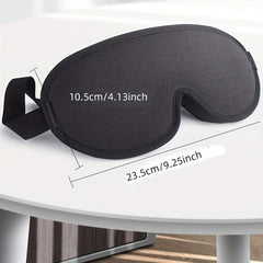 3D Contoured Cup Sleeping Mask Breathable Blocks Out Light