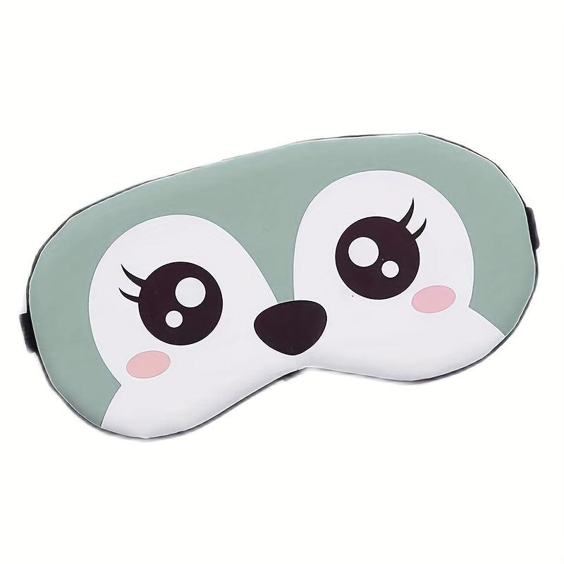 Blackout Sleep Eye Mask Polyester Cotton Elastic Band Eye Cover