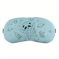 Cartoon Eye Mask Polycotton Blindfold for Travel Nap Meditation