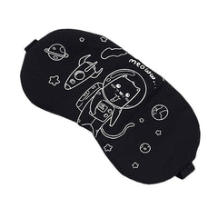 Cartoon Eye Mask Polycotton Blindfold for Travel Nap Meditation