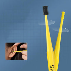 2pcs Silicone Ear Picking Artifact Double Head Ear Digging Spoon Set