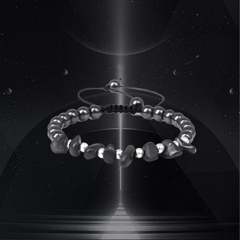 3pcs Gallstone Bracelet Beads Jewelry Men Women Holiday Birthday