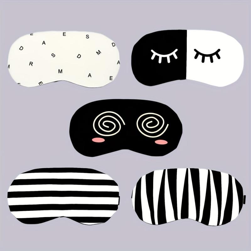 Print Sleeping Mask Blackout Funny Rest Easily Blackout Eye Mask