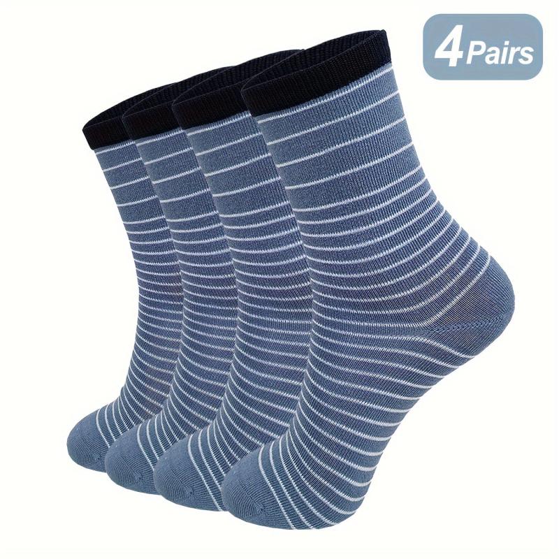 Bamboo Moisture Wicking Crew Dress Socks Soft Breathable Comfortable