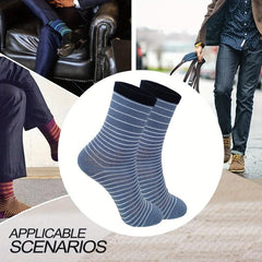 Bamboo Moisture Wicking Crew Dress Socks Soft Breathable Comfortable