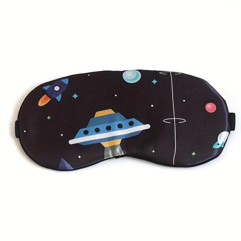 Soft Comfortable Blackout Eye Mask for Travel Office Nap