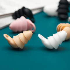 Silicone Ear Plugs Noise Reduction Sound Insulation Earplugs Sleeping Aid