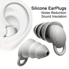 Silicone Ear Plugs Noise Reduction Sound Insulation Earplugs Sleeping Aid