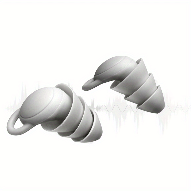 Silicone Ear Plugs Noise Reduction Sound Insulation Earplugs Sleeping Aid